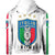 Custom Italy Euro Champions 2020 Zip Hoodie White Style LT6 - Wonder Print Shop
