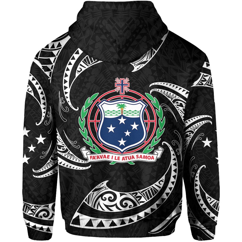 Samoa Hoodie Polynesian Tribal - Wonder Print Shop