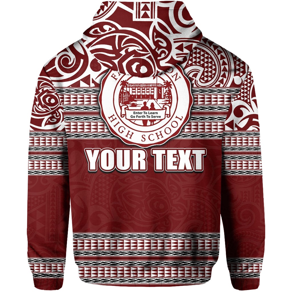 Custom Hawaii Farrington High School Hoodie No.1 LT6 - Wonder Print Shop