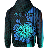 Custom Polynesian Hibiscus Hoodie Hawaiian Style No.2 LT6 - Wonder Print Shop