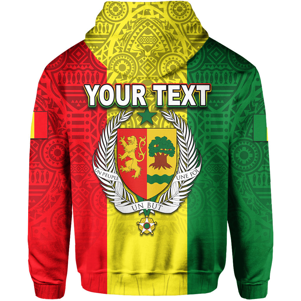 Custom Senegal Hoodie African Pattens LT6 - Wonder Print Shop