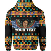 Custom Ethiopia Hoodie Ethiopian Church Angels Black LT6 - Wonder Print Shop