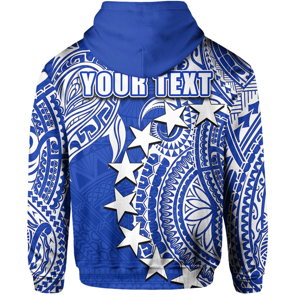 Custom Cook Islands Zip Hoodie Pukapuka LT6 - Wonder Print Shop