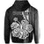 Custom Polynesian Hibiscus Hoodie Hawaiian Style No.4 LT6 - Wonder Print Shop