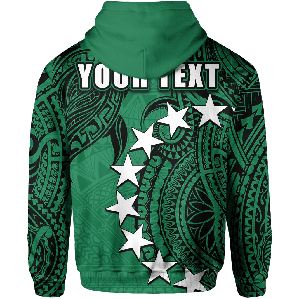 Custom Cook Islands Zip Hoodie Mitiaro LT6 - Wonder Print Shop