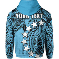 Custom Cook Islands Zip Hoodie Mauke LT6 - Wonder Print Shop