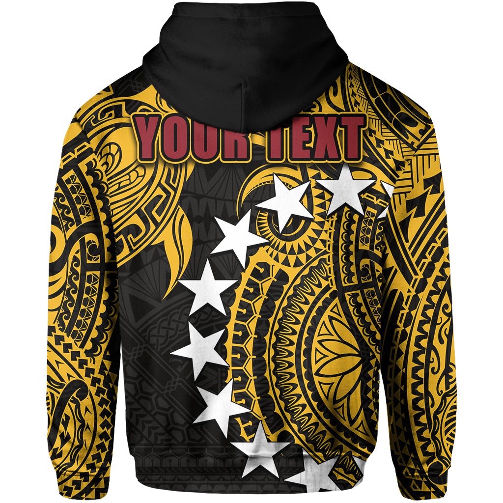 Custom Cook Islands Hoodie Manihiki LT6 - Wonder Print Shop