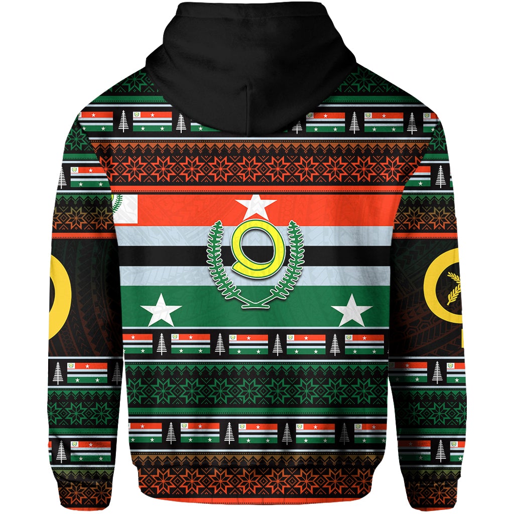 Penama Province Zip Hoodie Of Vanuatu Christmas LT6 - Wonder Print Shop