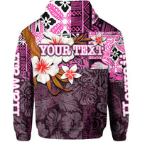 Custom Hawaii Fish Hook Hoodie Pink Style LT6 - Wonder Print Shop