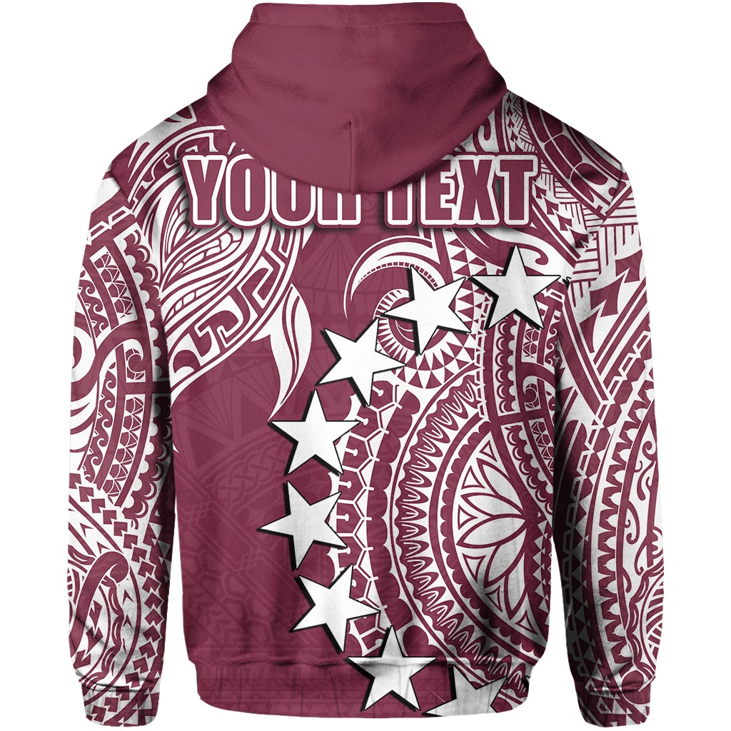 Custom Cook Islands Hoodie Mangaia LT6 - Wonder Print Shop