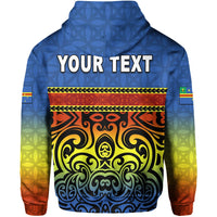 Custom Tafea Province Hoodie Of Vanuatu Polynesian Flag Style LT6 - Wonder Print Shop
