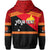Custom Papua New Guinea Zip Hoodie Flag Style LT6 - Wonder Print Shop