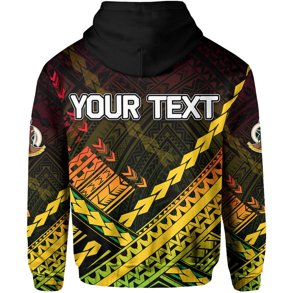 Custom Vanuatu All Over Hoodie Polynesian Style LT6 - Wonder Print Shop