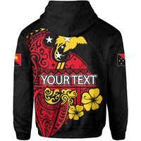 Custom Papua New Guinea Zip Hoodie Independence Day LT6 - Wonder Print Shop