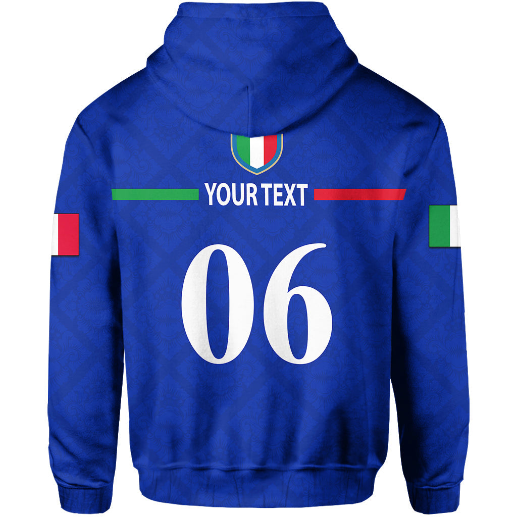 Custom Italy Euro Champions 2020 Zip Hoodie LT6 - Wonder Print Shop