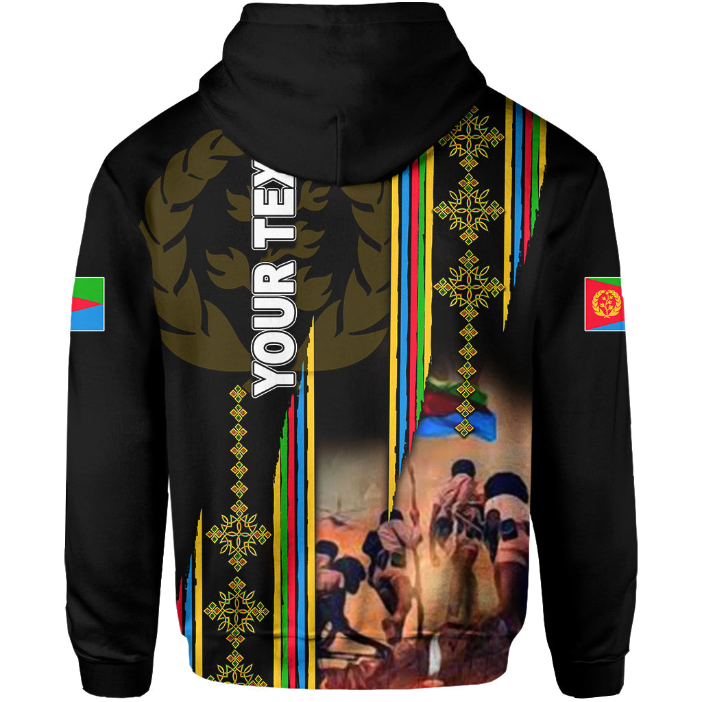 Custom Eritrea Martyrs Day Hoodie EPLF Mix Tilet LT6 - Wonder Print Shop