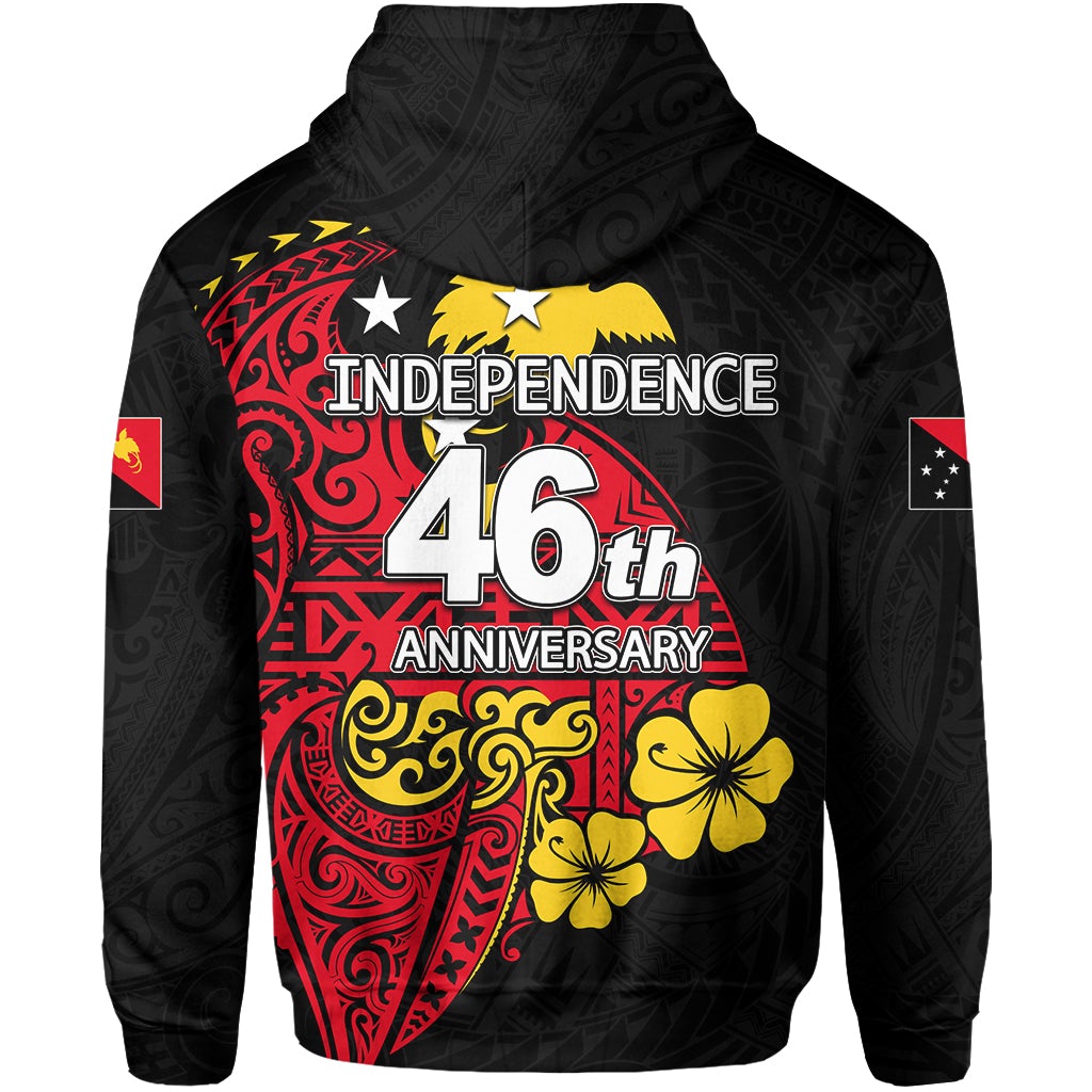 Papua New Guinea Zip Hoodie Independence Day LT6 - Wonder Print Shop