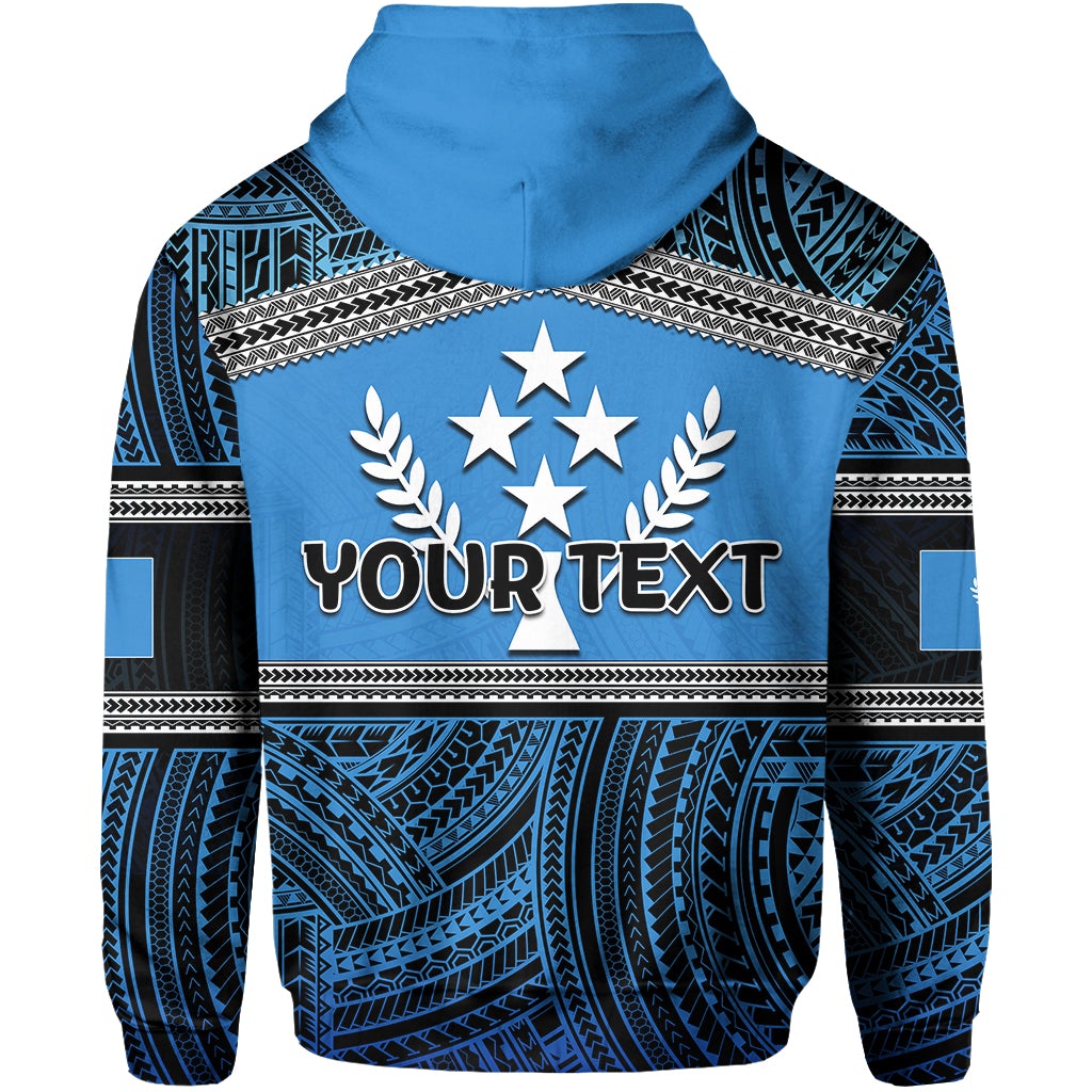 Custom Kosrae Hoodie Polynesian Patterns LT6 - Wonder Print Shop