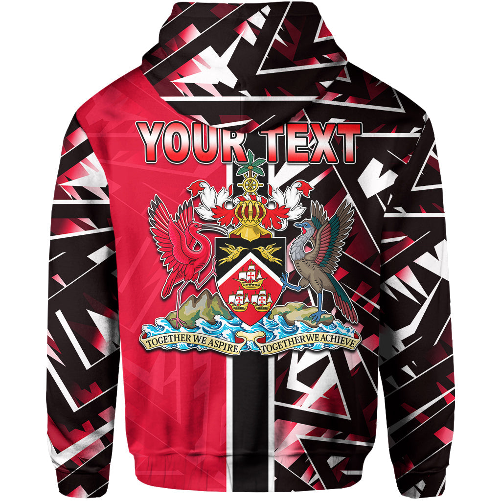 Custom Trinidad And Tobago Zip Hoodie Sport Style LT6 - Wonder Print Shop