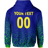 Custom Brazil Hoodie Football 2022 LT6 - Wonder Print Shop