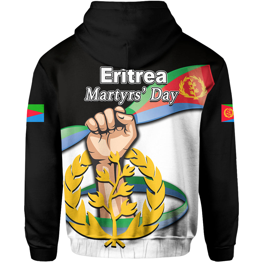 Custom Eritrea Martyrs Day Hoodie LT6 - Wonder Print Shop