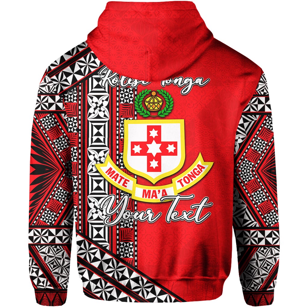 Custom Kolisi Tonga Hoodie Tonga Patterns Style LT6 - Wonder Print Shop