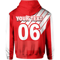 Custom Switzerland Football Zip Hoodie Sport Style LT6 - Wonder Print Shop