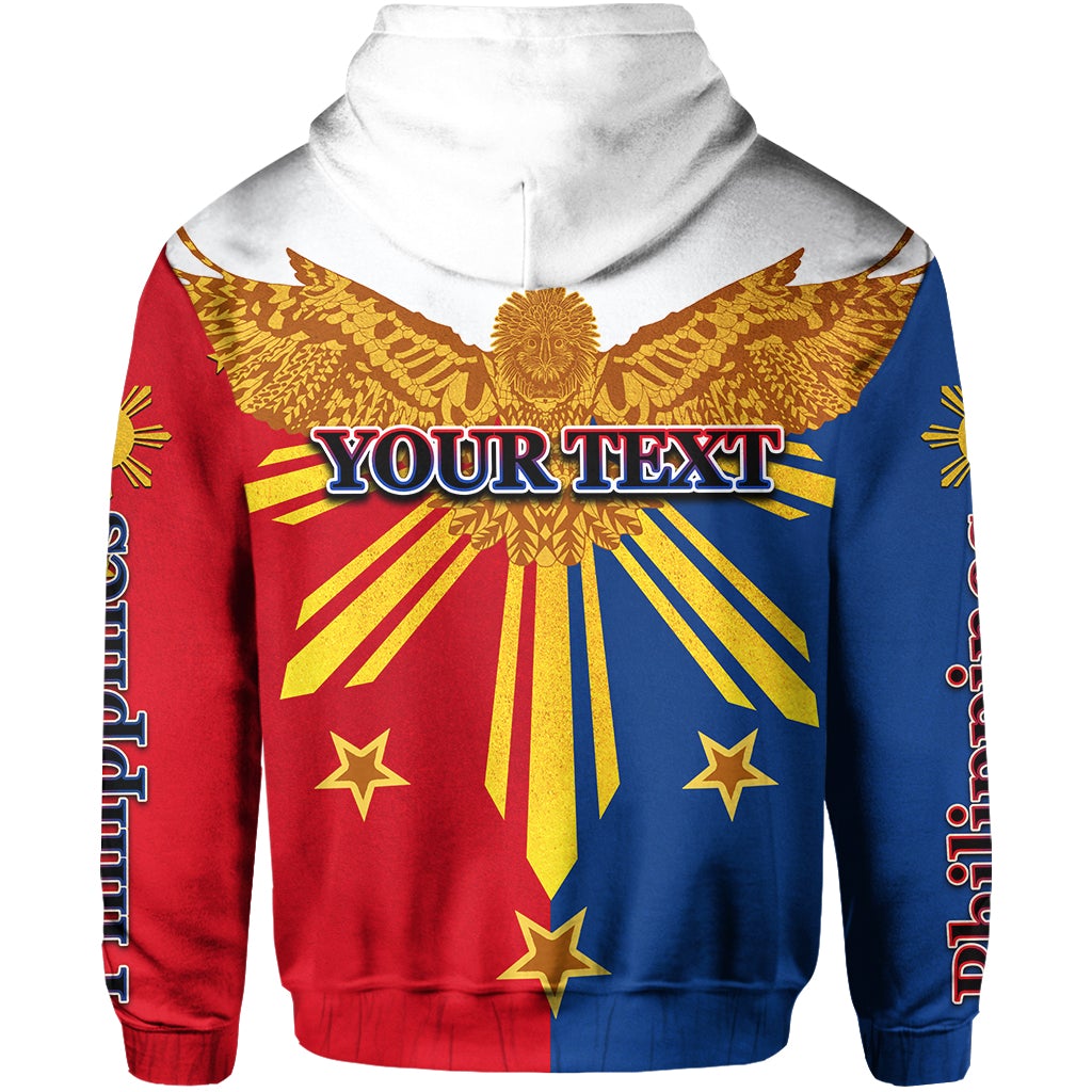 Custom Philippines Hoodie Eagle LT6 - Wonder Print Shop