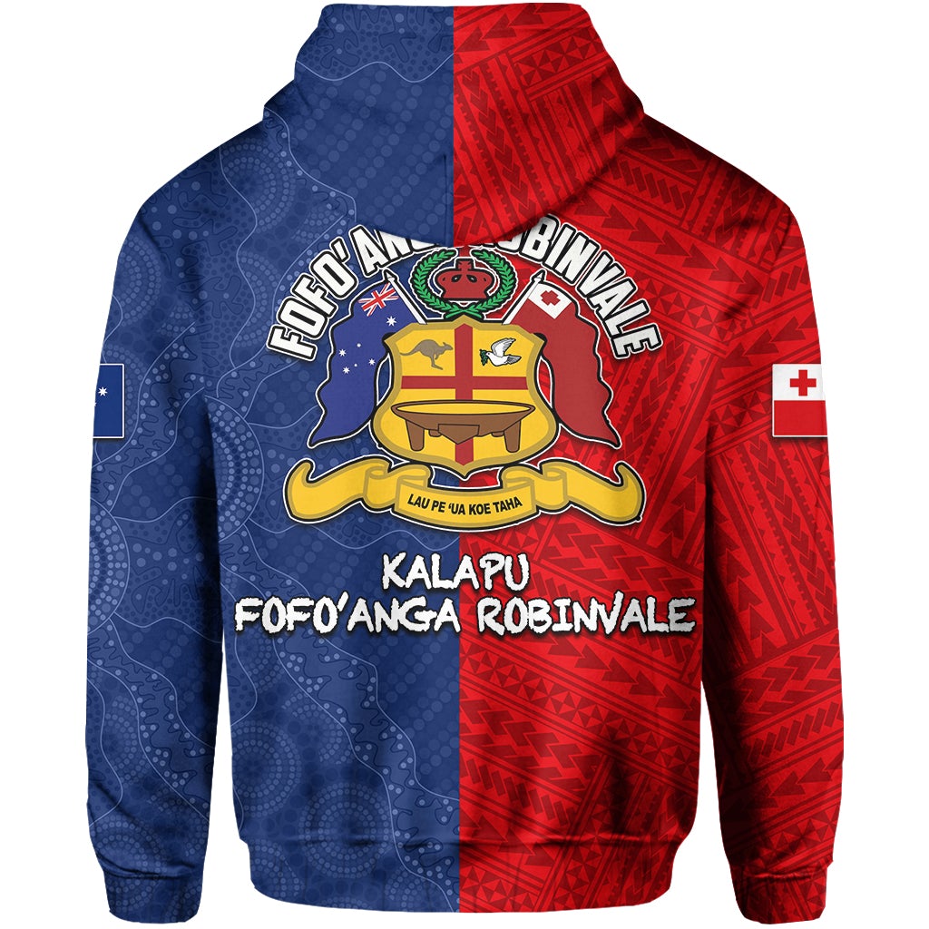 Custom Kalapu Fofoanga Robinvale Hoodie Half Style LT6 - Wonder Print Shop