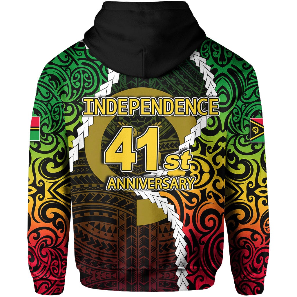 Vanuatu Zip Hoodie Independence Day Special Style LT6 - Wonder Print Shop