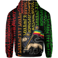 Ethiopia Hoodie Ethiopia Alphabet Patterns LT6 - Wonder Print Shop