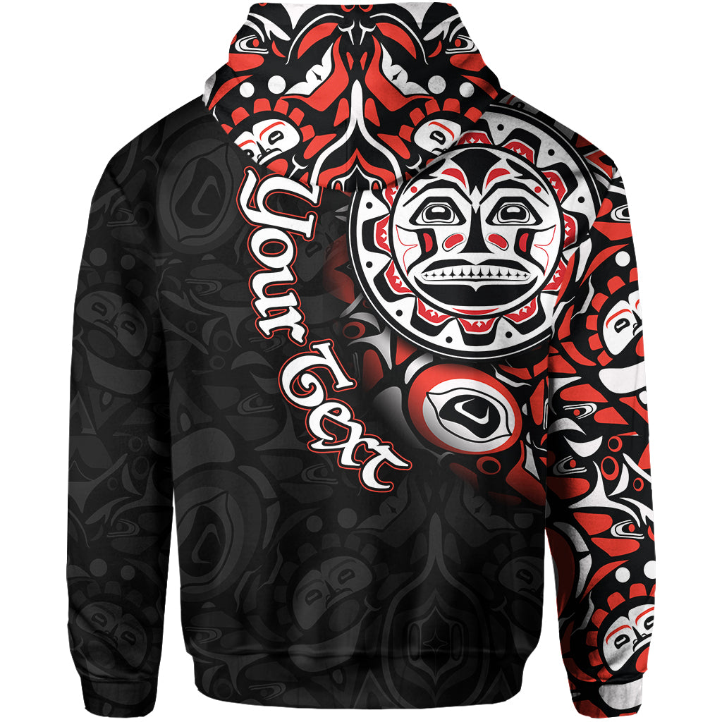 Custom Canada Haida Hoodie Sun LT6 - Wonder Print Shop