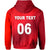 Custom Switzerland Football Zip Hoodie Rossocrociati LT6 - Wonder Print Shop