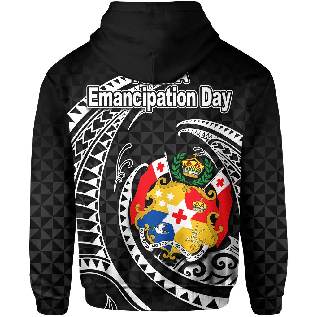 Tonga Emancipation Day Zip Hoodie Kalia No.2 LT6 - Wonder Print Shop
