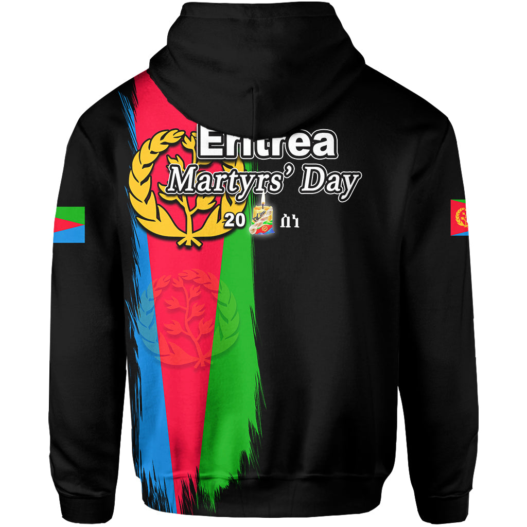 Eritrea Martyrs Day Hoodie In Memory Black Style LT6 - Wonder Print Shop