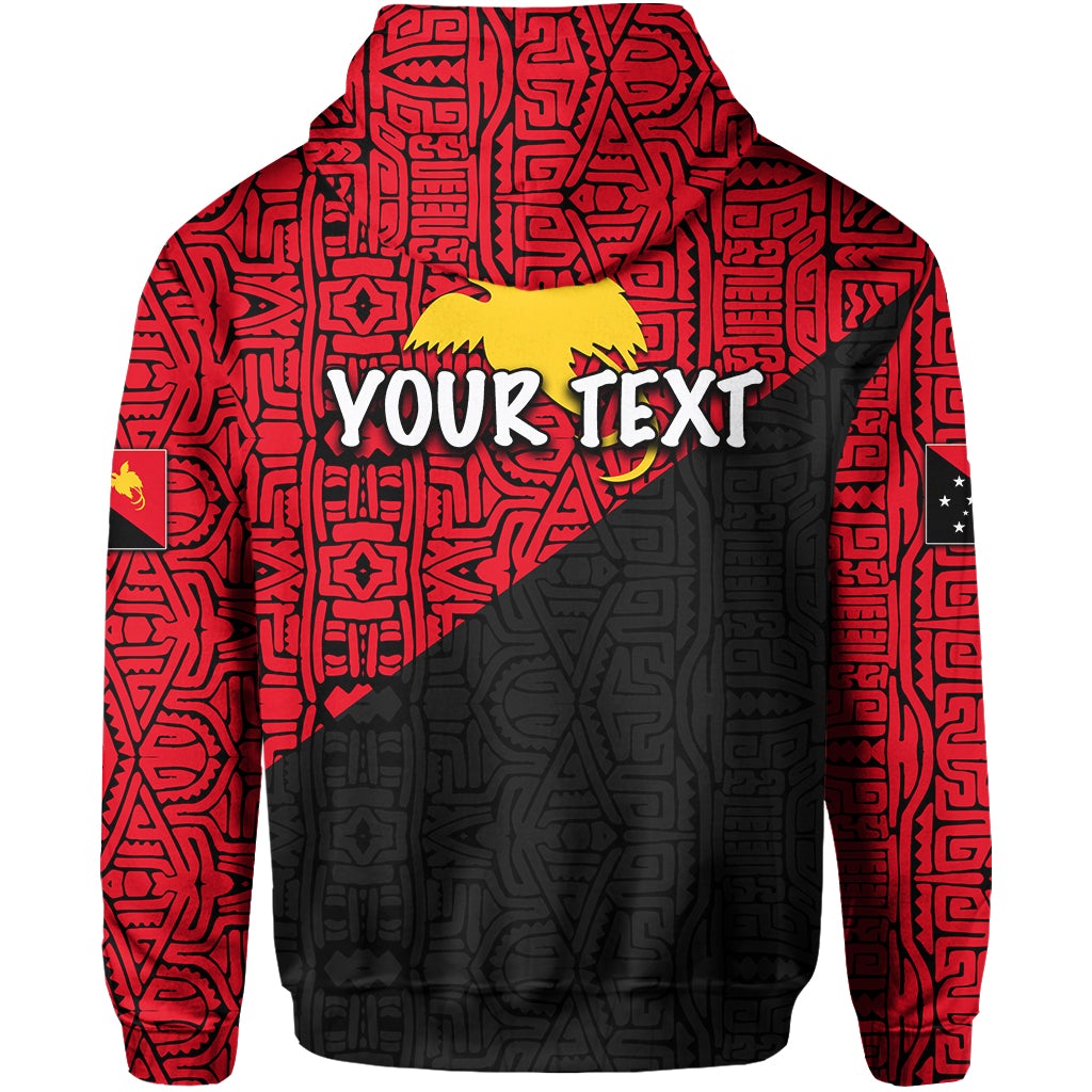 Custom Papua New Guinea Hoodie Patterns With Flag LT6 - Wonder Print Shop