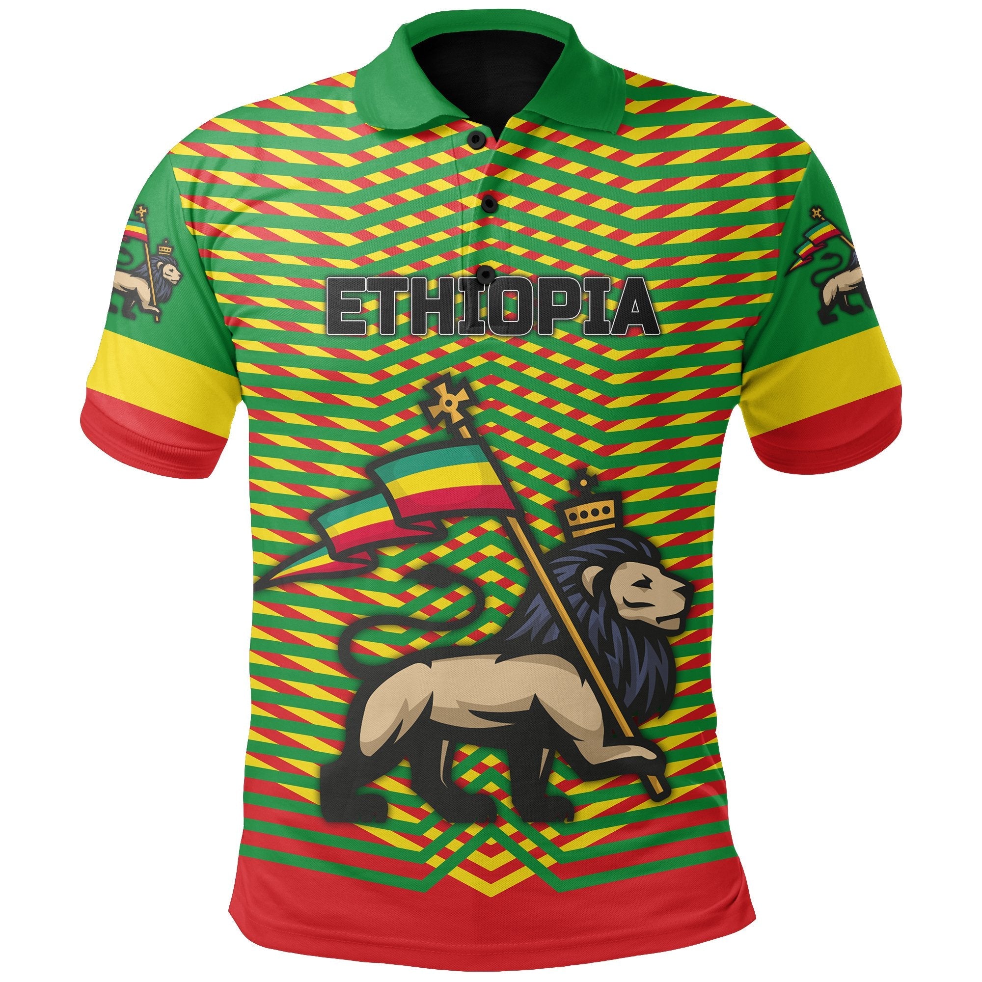 ethiopia-polo-shirts-lion-simple-sport