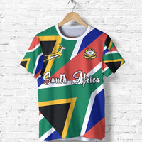 South Africa Springbok T Shirt Flag Patch Up Version - Wonder Print Shop
