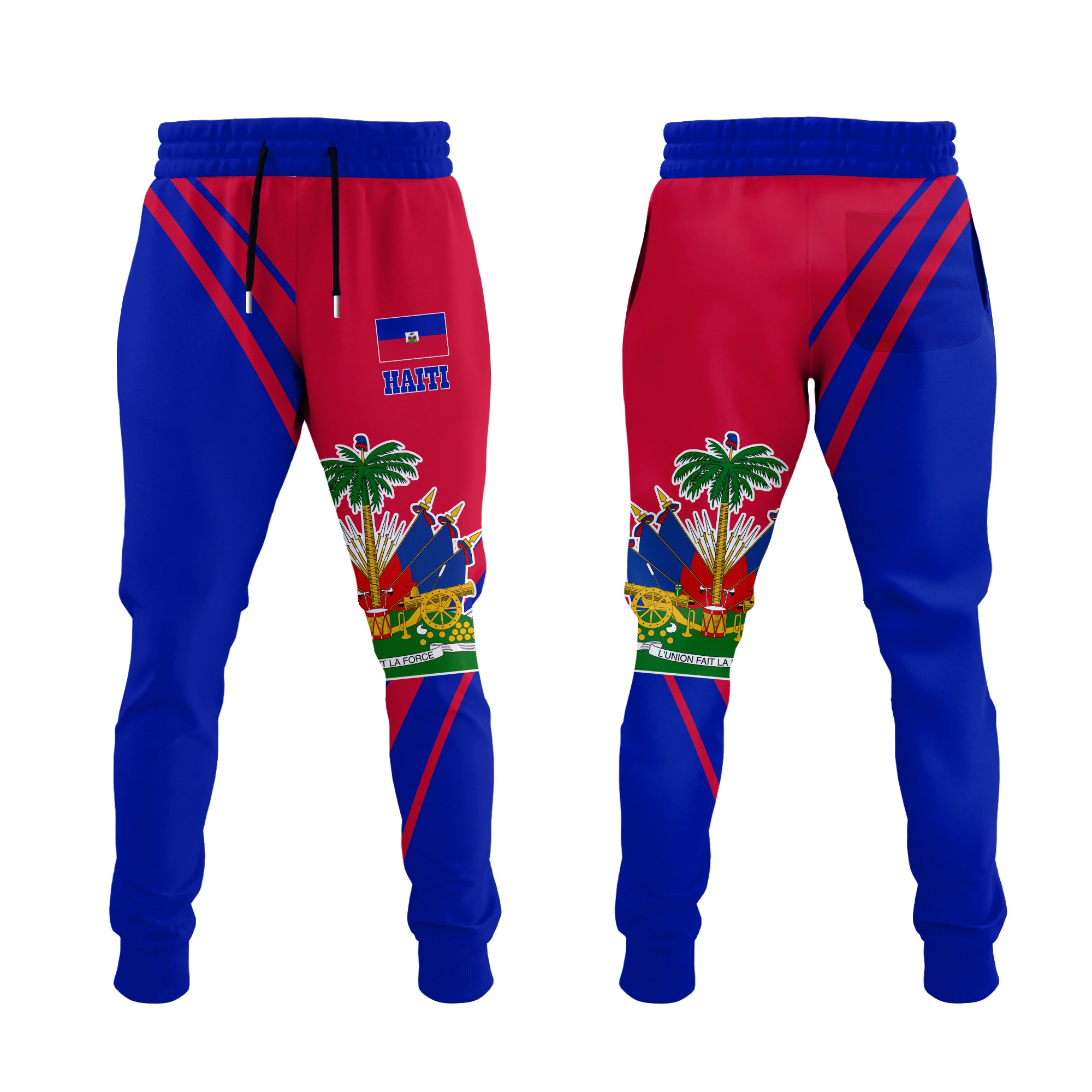 Haiti Haitian Pride Jogger Pants - LT12