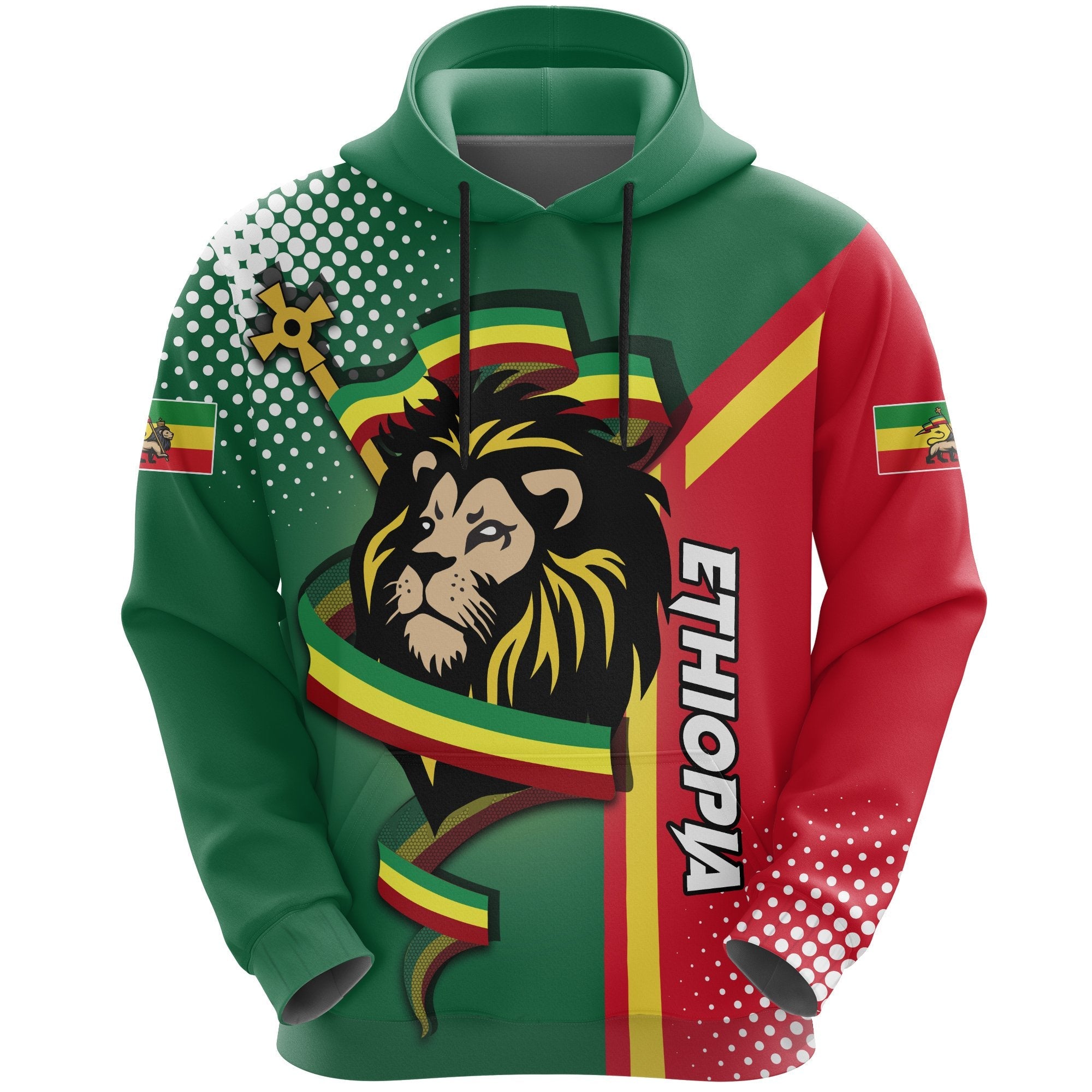 ethiopia-hoodie-flag-lion-tops-striped