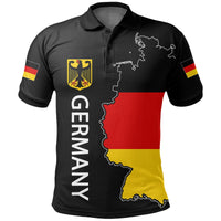 Germany Polo Map Flag - Wonder Print Shop