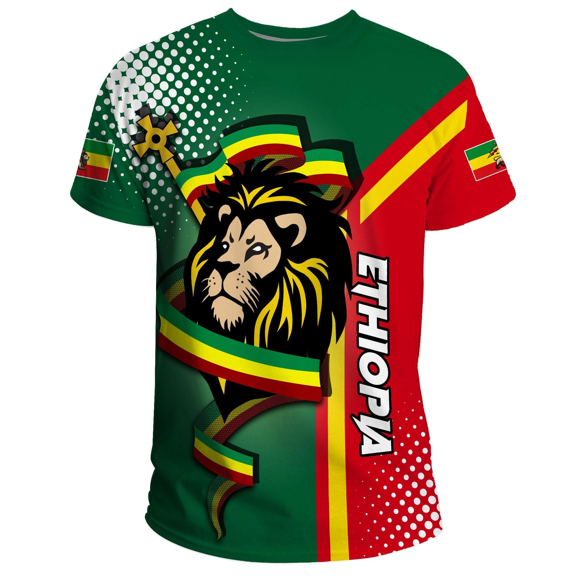 ethiopia-t-shirt-flag-lion-tops-striped