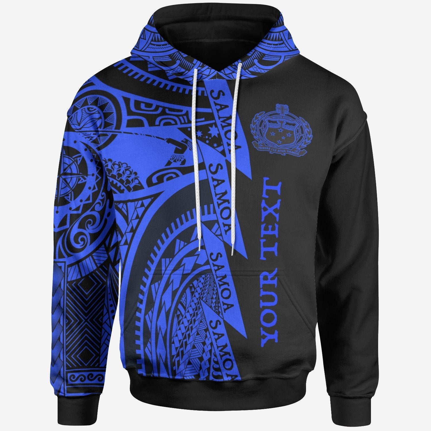 custom-personalised-text-samoa-all-over-hoodie-samoa-coat-of-arms-blue-new