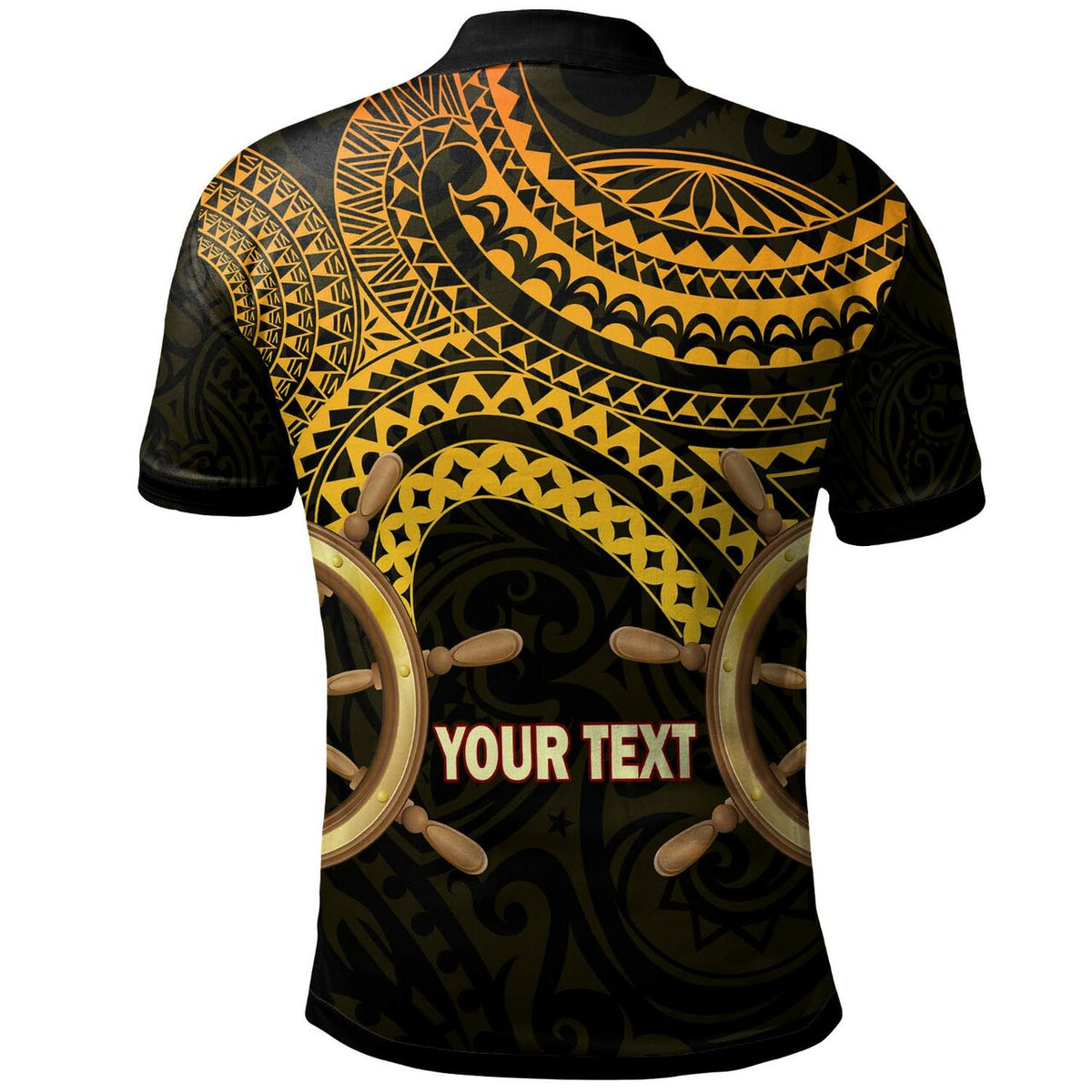 Custom Hawaii Polo Shirt Waipahu High School Marauders Pirates Polynesian Tribal Pattern LT10 - Wonder Print Shop