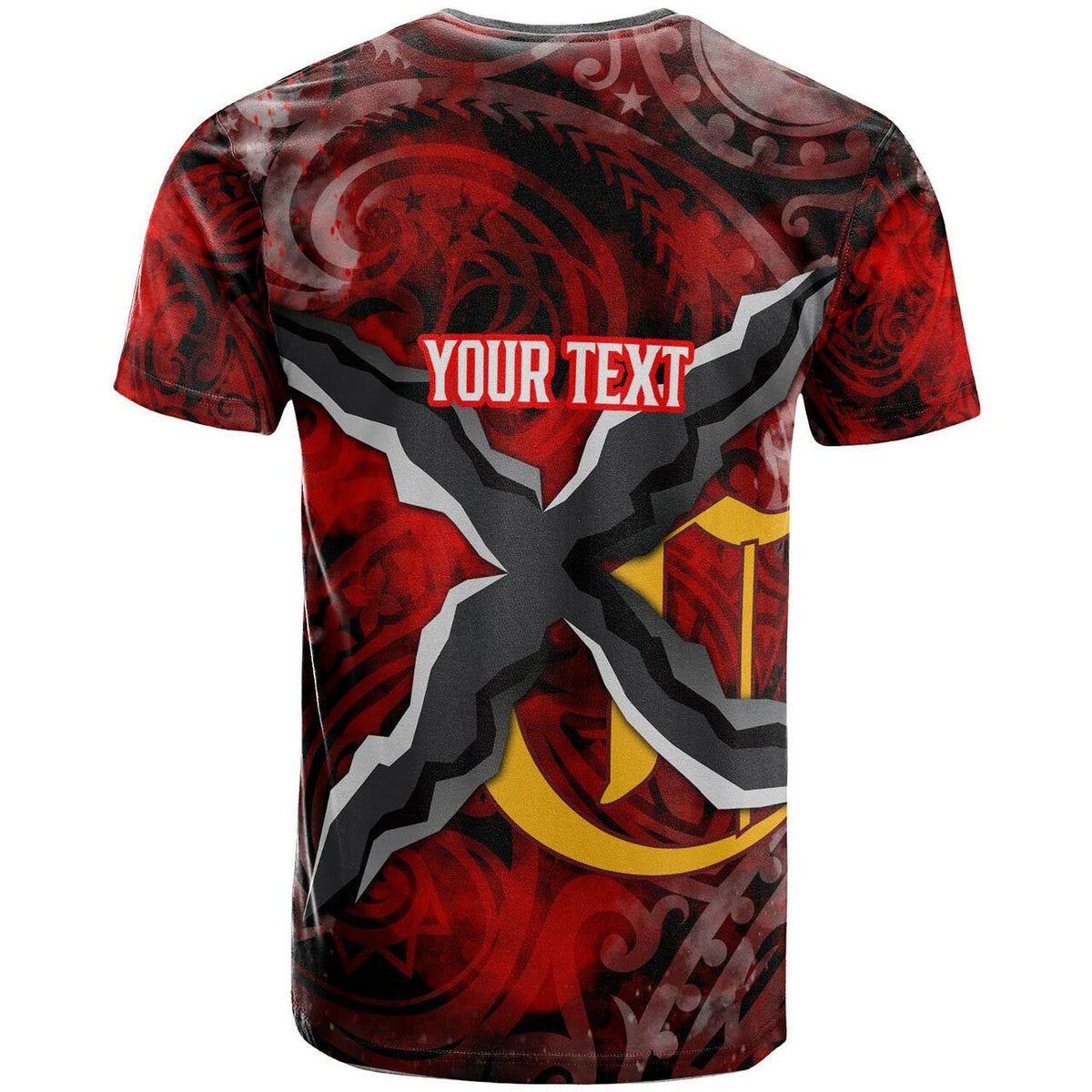 Custom Hawaii T Shirt James B. Castle High School Knights Polynesian LT10 - Wonder Print Shop