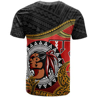 Hawaii Polynesian T Shirt Kahuku High and intermediate School The Red Raiders Polynesian Culture Pride LT10 - Wonder Print Shop