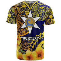 Custom Hawaii T Shirt Lauphoehoe Community Public Charter School with Polynesian and HIbicus Flower LT10 - Wonder Print Shop