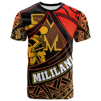 Hawaii Custom Polynesian T Shirt Mililani High School The Trojans Pride Tribal Pattern LT10 - Wonder Print Shop