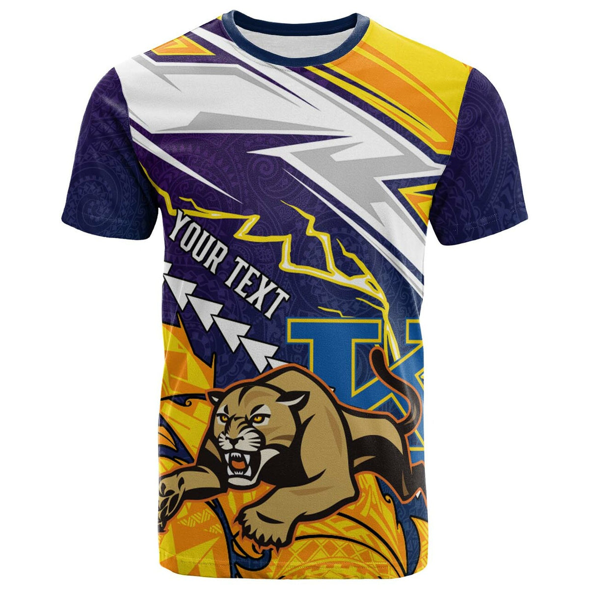 Custom Hawaii T Shirt Henry J. Kaiser High School Polynesian LT10 - Wonder Print Shop