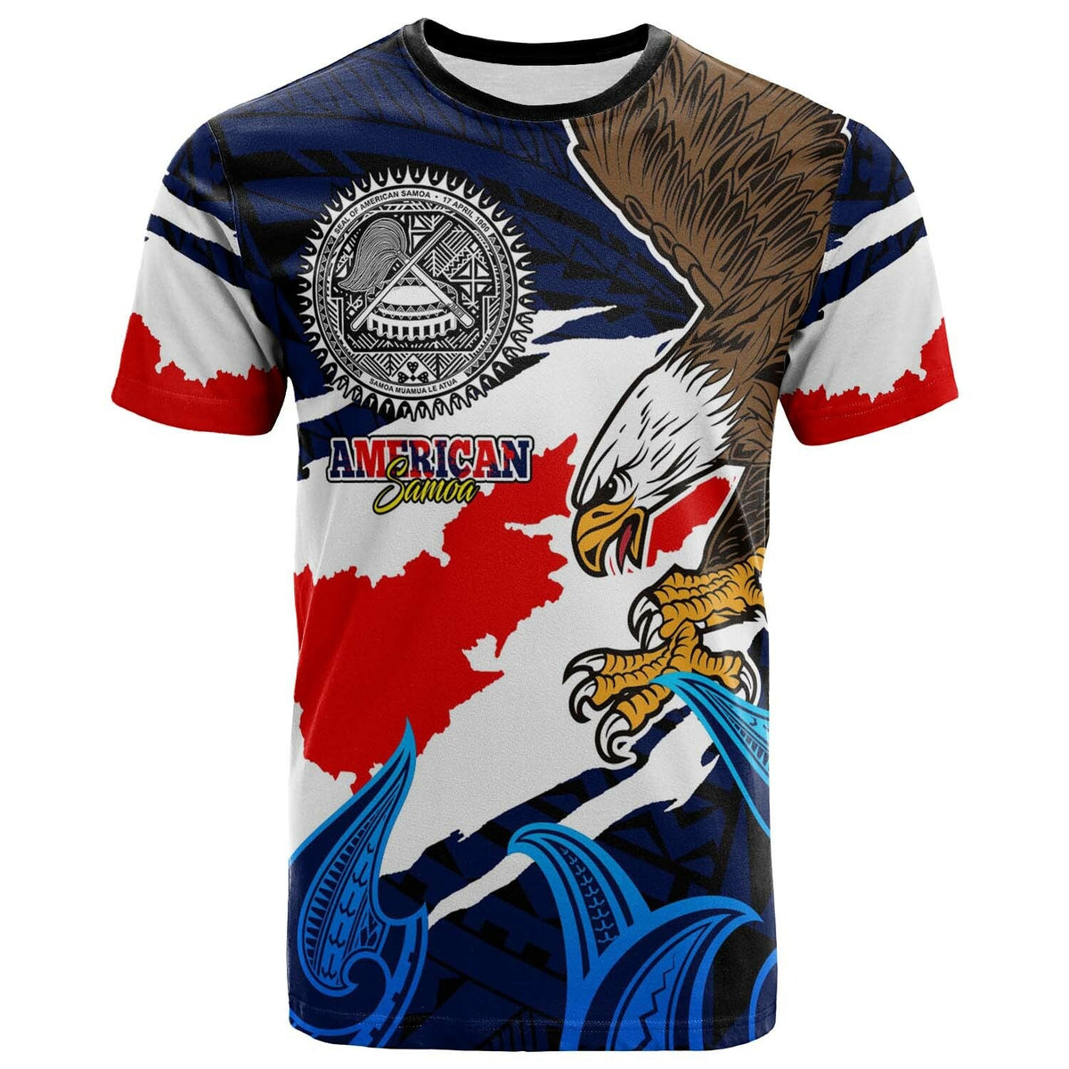 American Samoa T Shirt Custom Happy Independence Day Samoa with Polynesian Culture LT10 - Wonder Print Shop